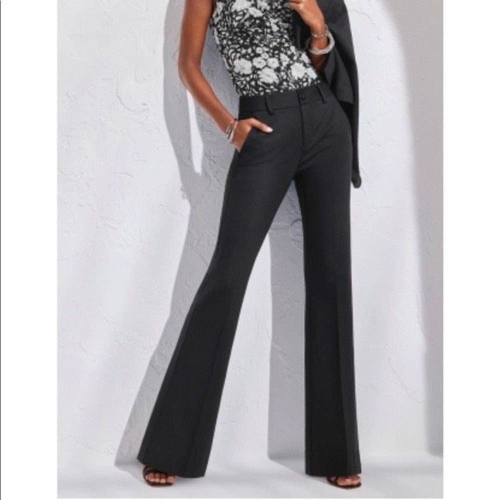 CAbi Black Boot Cut Dress Pants